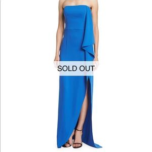 Halston cobalt dress size 8